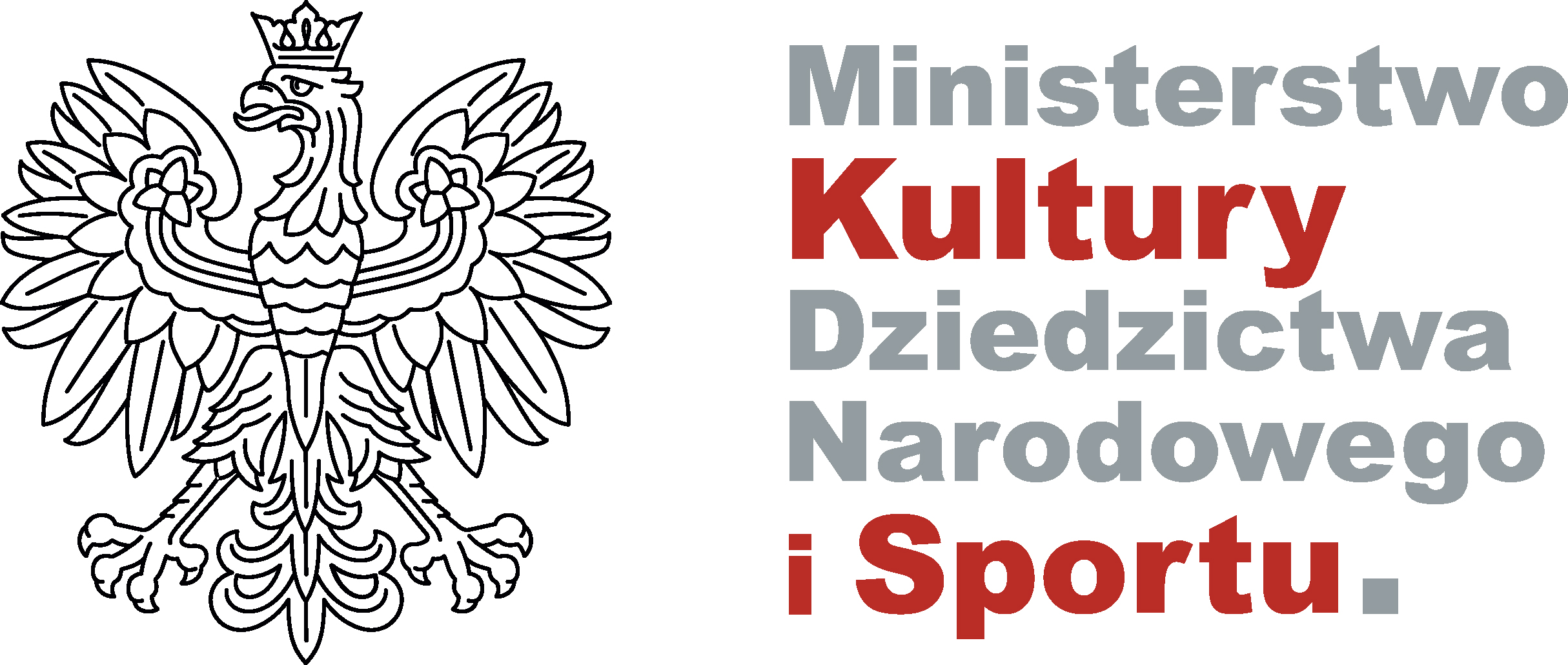 logo ministerstwa kultury, dziedzictwa narodowego i sportu